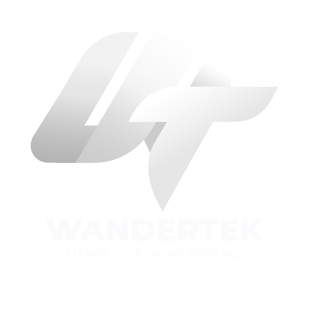 WanderTek Logo - White